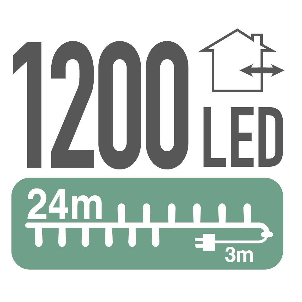 OKKEN 1200 LED nöörvalgusti