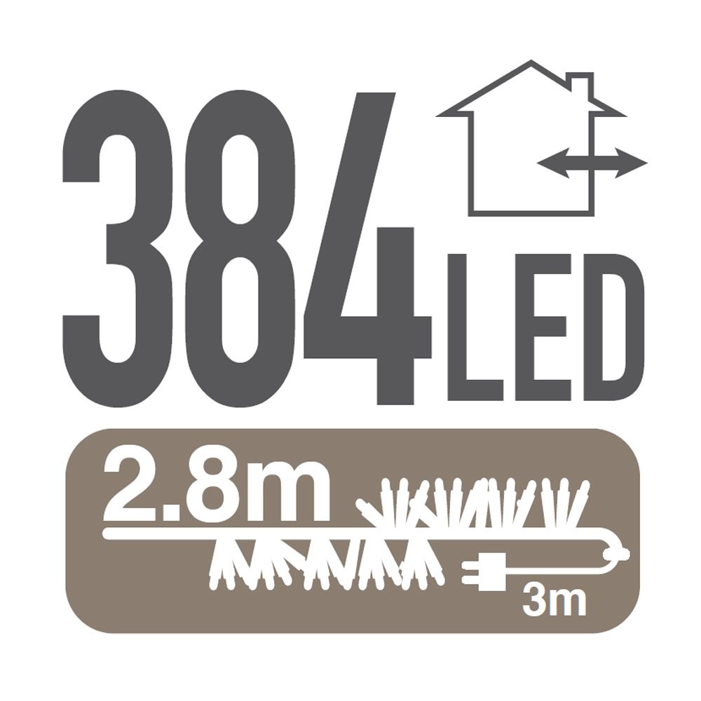 SAGI nöörvalgusti 384 LED