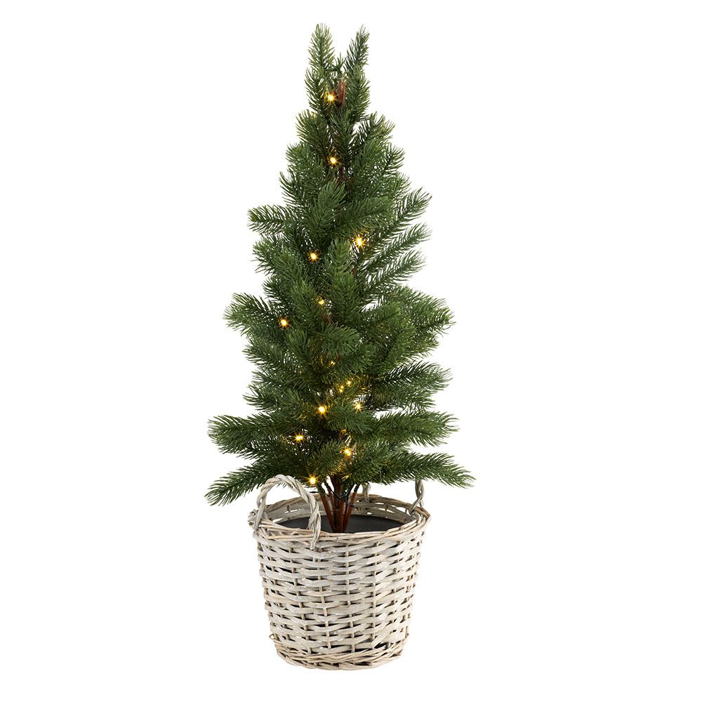 GRANE jõulukuusk potis 30 LED 75cm