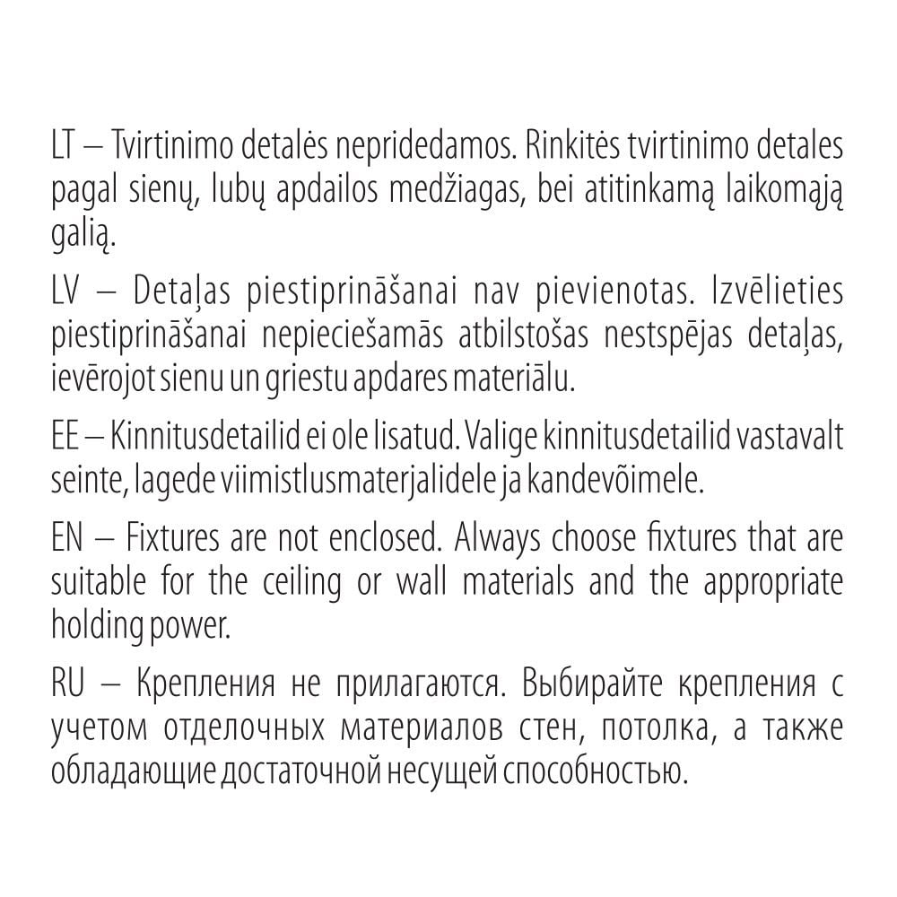 UNIVERSAL-PROFILIS lae karniisi komplekt, 1 või 2 siini