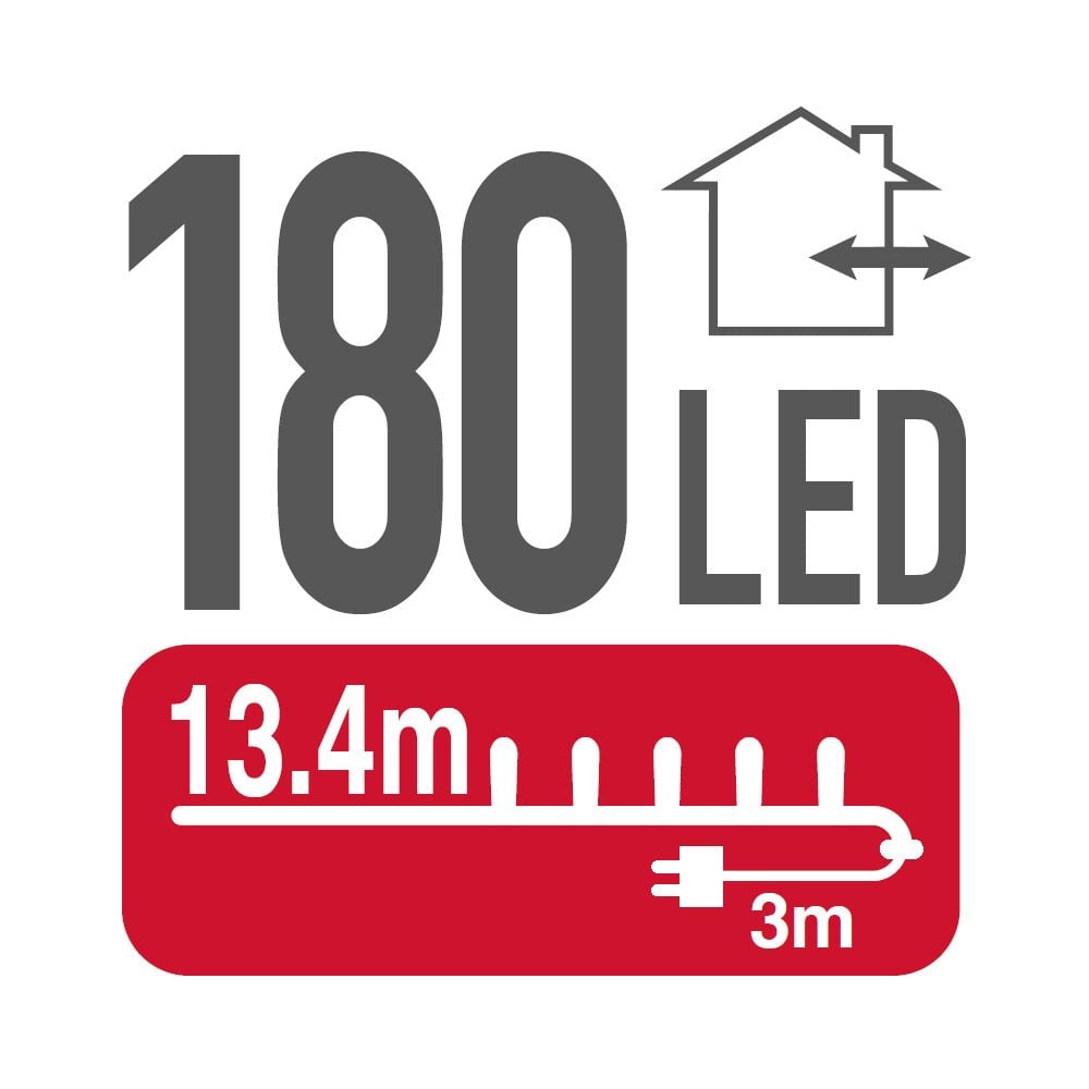 KOLLA 180 LED nöörvalgusti