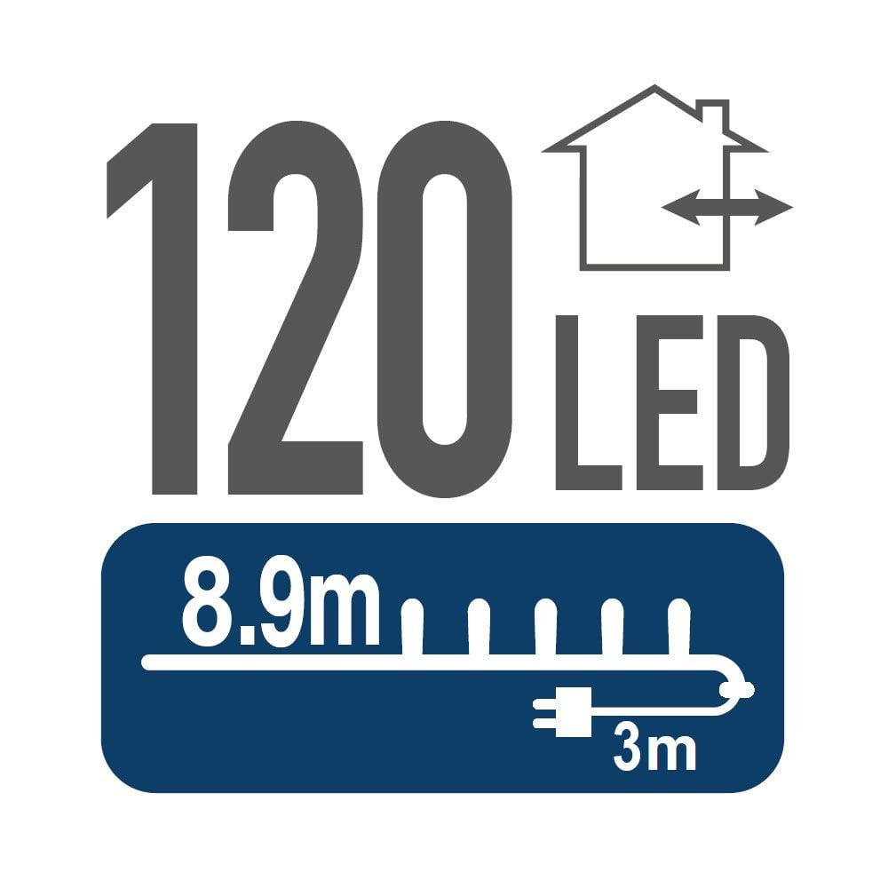 BORA 120 LED nöörvalgusti