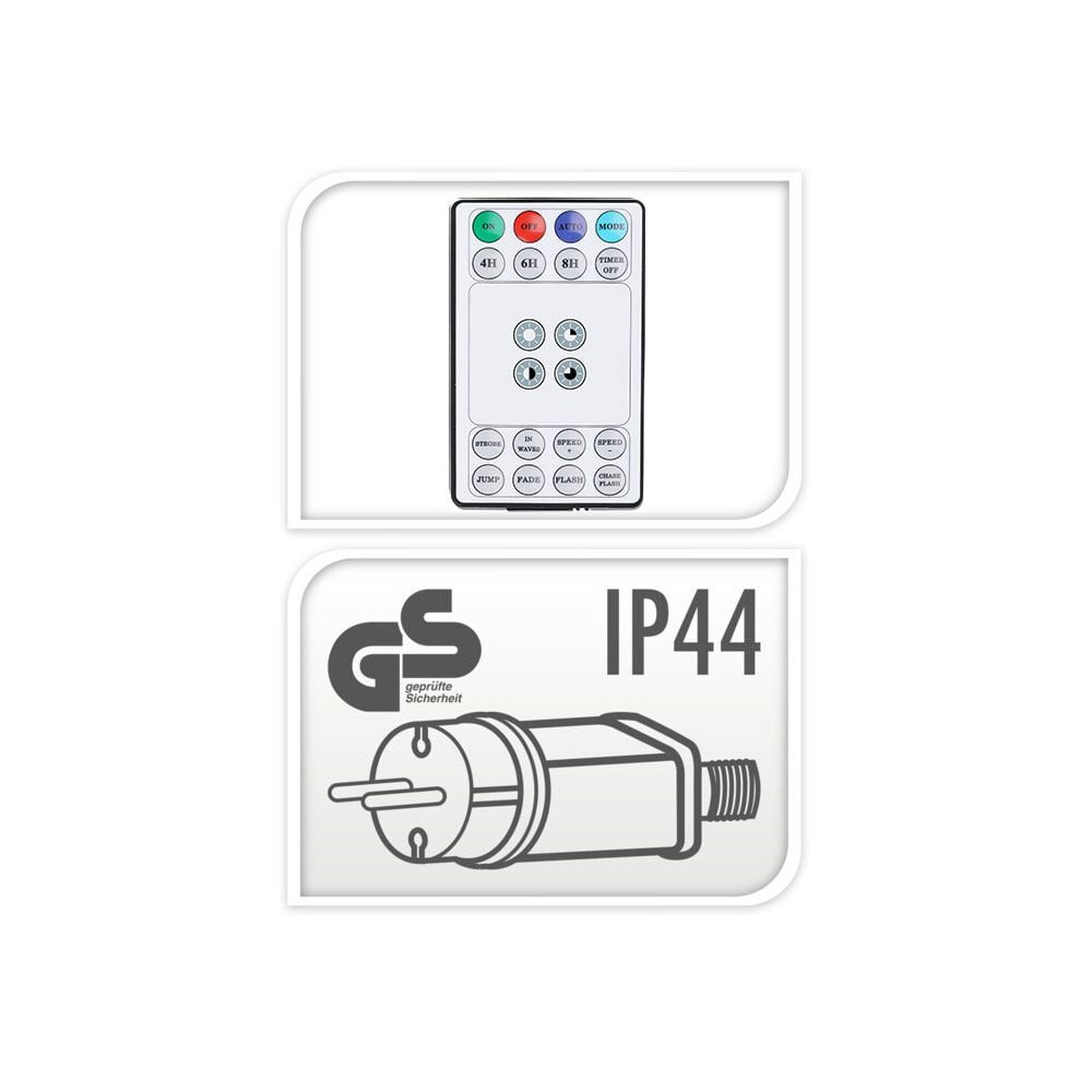 SOLEN valguskardin 400 LED-lambiga