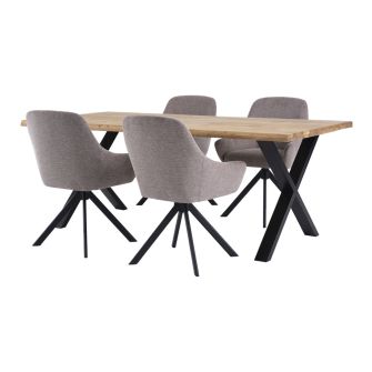 ROSLEV+ROSTRUP söögitoa komplekt