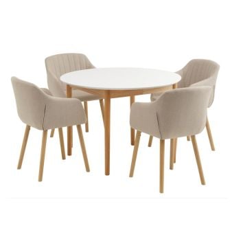 MARSTRAND+ADSLEV 4 söögitoa komplekt