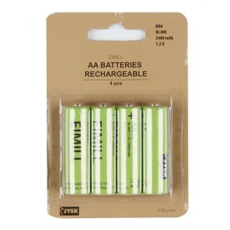 EIMILL laetavad akupatareid AA, 4 tk