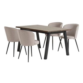 SKOVLUNDE+RISSKOV 4 söögitoa komplekt
