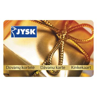 JYSK elektrooniline kinkekaart 100€ (saab kasutada ainult JYSK.ee)