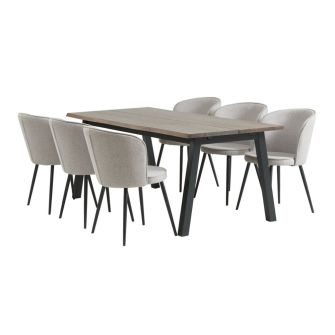 SKOVLUNDE+RISSKOV 6 söögitoa komplekt