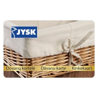 JYSK elektrooniline kinkekaart 10€ (saab kasutada ainult JYSK.ee)