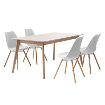 KALBY+KASTRUP 4 söögitoa komplekt