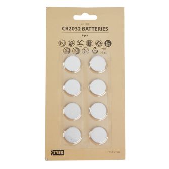 WILMER patareid CR2032, 8 tk