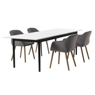 MARSTRAND+ADSLEV 4 söögitoa komplekt