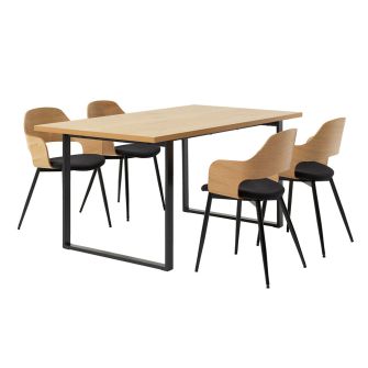 AABENRAA+HVIDOVRE 4 söögitoa komplekt