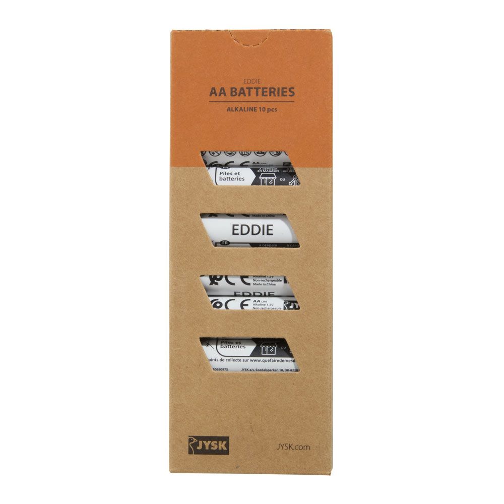 EDDIE patareid AA, 10 tk