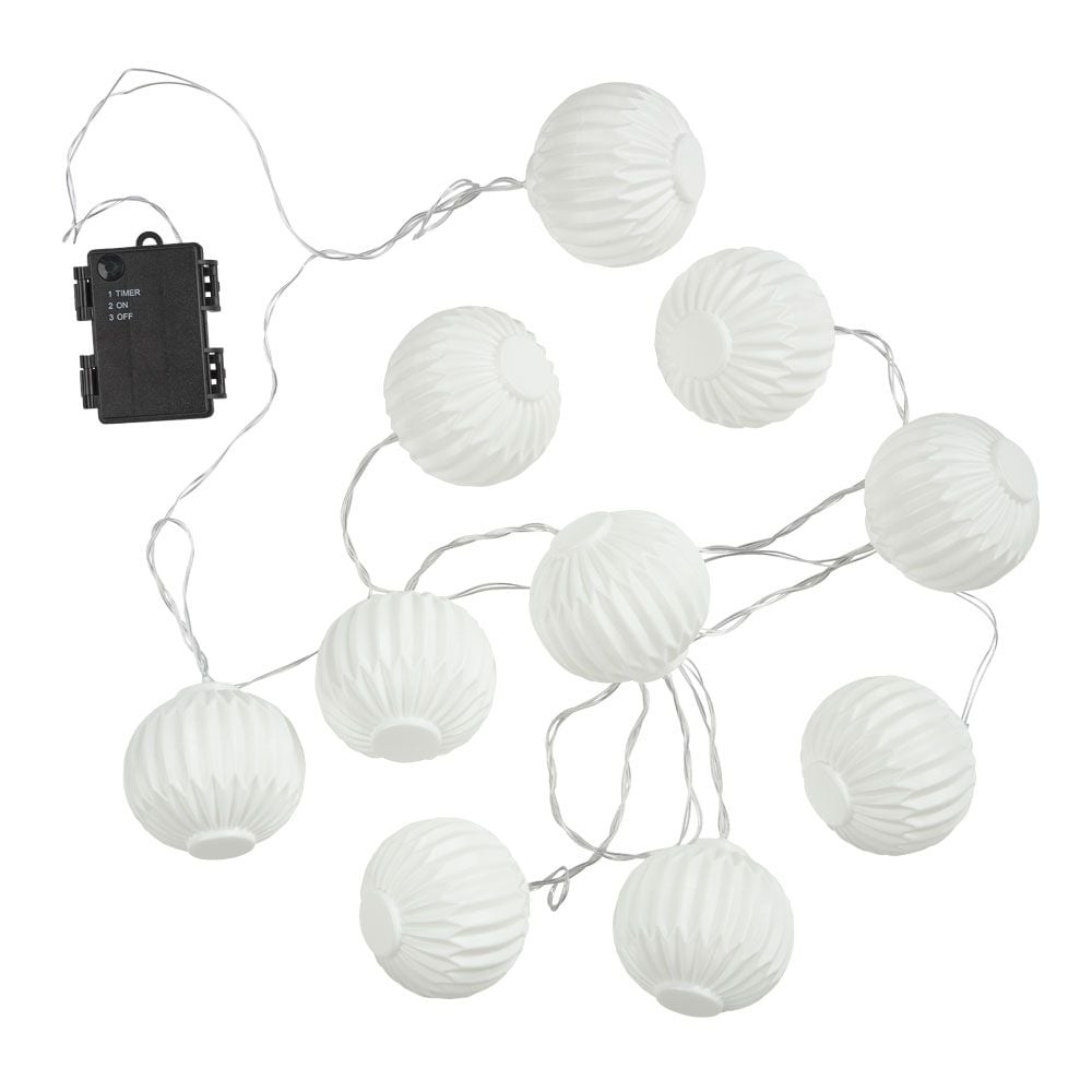 ISFUGL 10 LED-lambiga nöörvalgusti