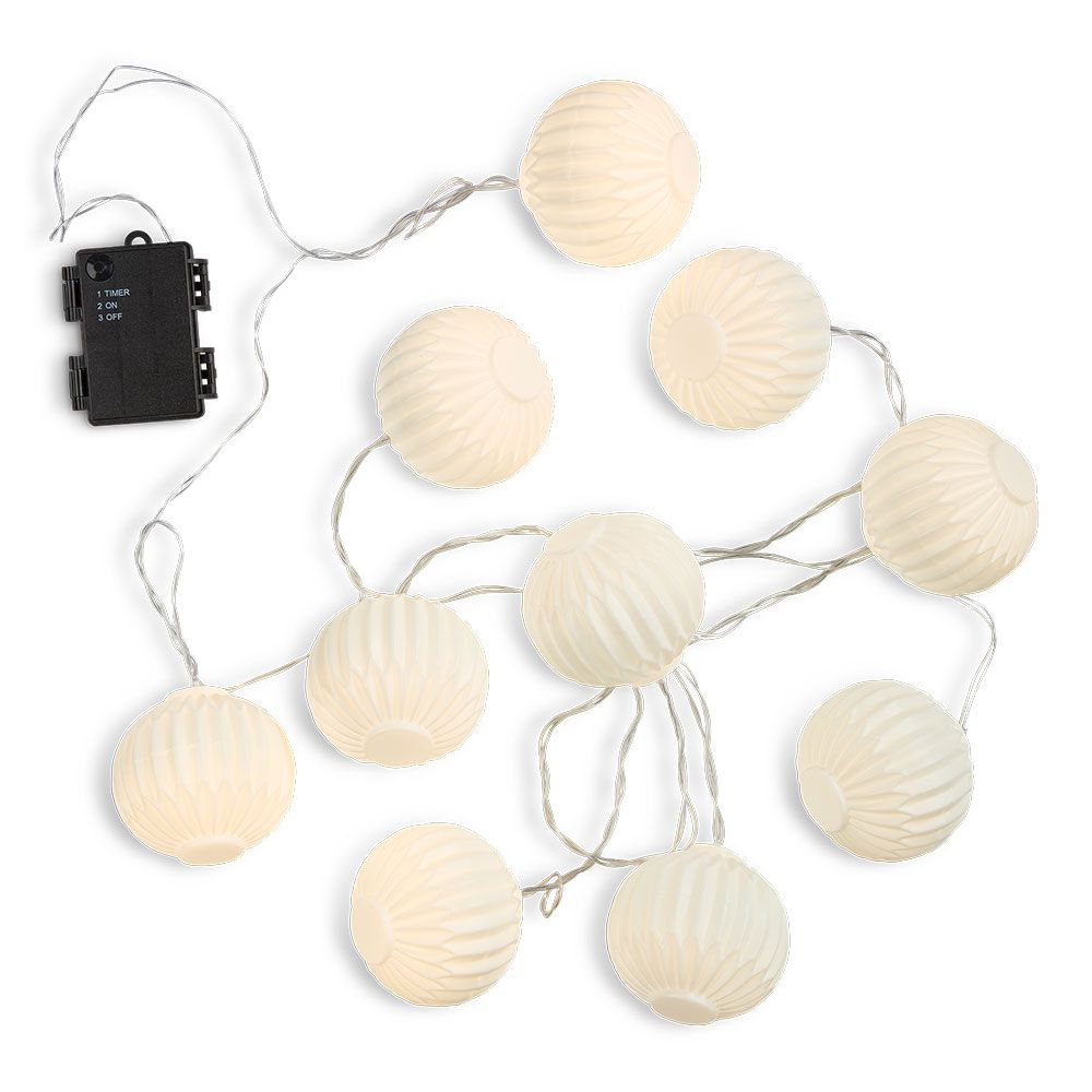 ISFUGL 10 LED-lambiga nöörvalgusti